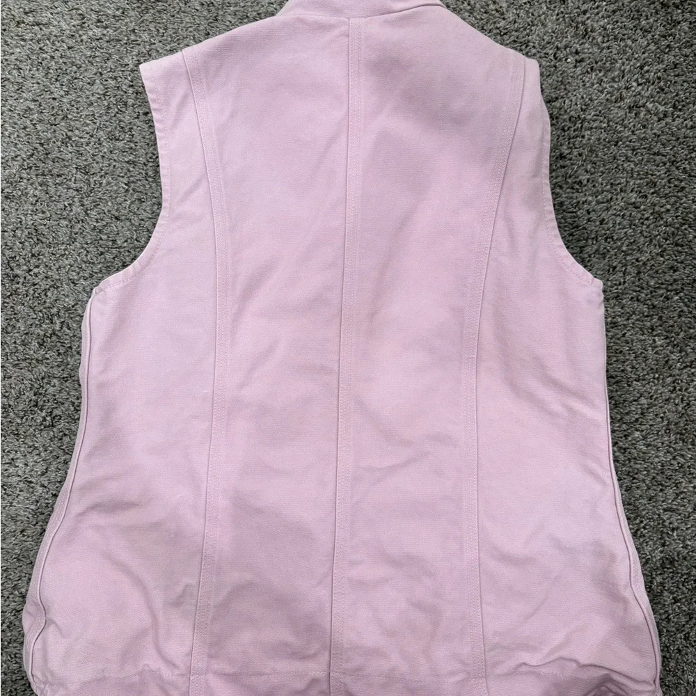 Carhartt Light Pink Vest with Gray Lining - Picture 4 of 4